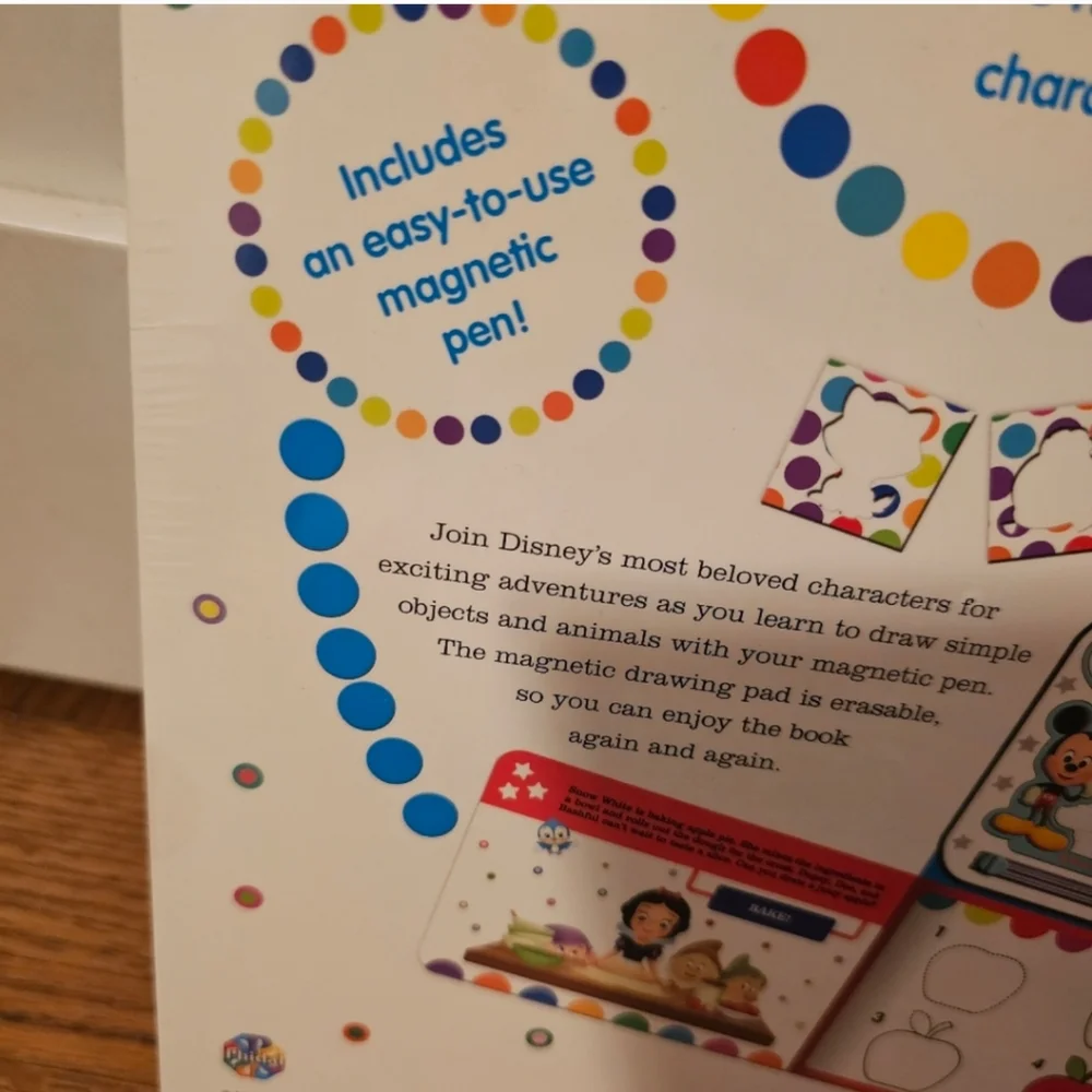Disney Baby Read & Doodle - Learning resources for kids, a magnetic draw…